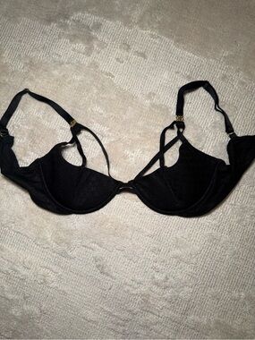 Victorias Secret Black Strappy Bra - XL
